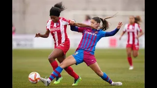 Jana Fernández vs Atlético Madrid Supercopa Final 23/01/22