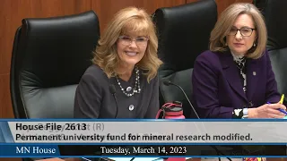 House Higher Education Finance and Policy Committee 3/14/23