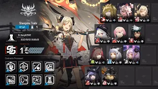 [Arknights] CC12 Daily 3 - Max Risk 15 - Shangshu Trails (OGknights)