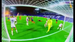 Sevilla vs villareal GOALKEEPER Goal 90+4 minutes