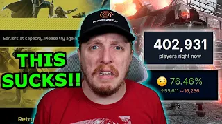 I am MAD at HELLDIVERS 2!! - Angry Server Issues Rant