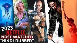 Top 10 NETFLIX "Hindi Dubbed" Movies in 2023 as per IMDB (Part 6)