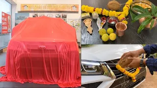 Taking Delivery of New Car | New Car Puja | Toyota Urban Cruiser Premium AT