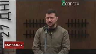 Зеленський відвідав село Ягідне, де окупанти утримували в підвалі 367 людей