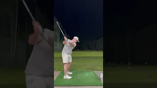 8 iron slow mo.   #golf #golfswing #slowmotion #relaxing #practice