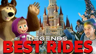 Best Rides at The Land Of Legends Theme Park | Antalya, Turkey