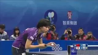 2014 WJTTC WT F CHEN Xington CHN vs SATO Hitomi JPN