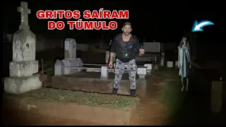 GRITOS DE UMA MULHER SAIU DO TÚMULO - CEMITÉRIO ASSOMBRADO