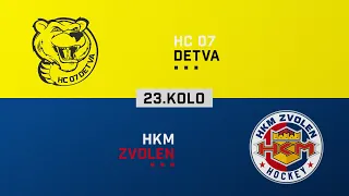 23.kolo HC 07 Detva - HKM Zvolen HIGHLIGHTS