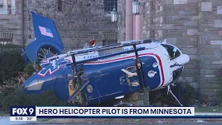 Pilot hero in Philadelphia helicopter crash hails from Minnesota | FOX 9 KMSP