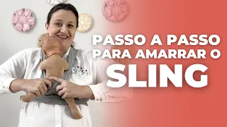 TUTORIAL: Como amarrar o CORRETAMENTE o carregador do bebê (SLING)