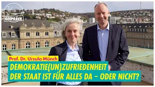Ursula Münch: Demokratie(un)zufriedenheit - Der Staat ist für alles da oder nicht? Kern-Gespräch #19