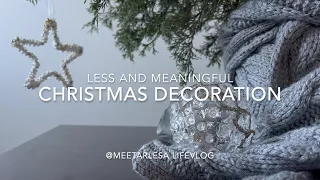 More Christmas decoration doesn't mean more merry | Hygge and Christmas | Ikea & Walmart decorations