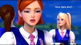 Portia being ✨iconic✨ in Barbie Princess Charm School