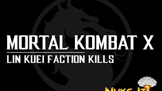 All Lin Kuei Faction Kills, Mortal Kombat X