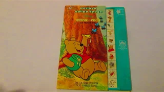 DISNEY Winnie the Pooh and Tigger Too GOLDEN SOUND STORY Electronic Storybook
