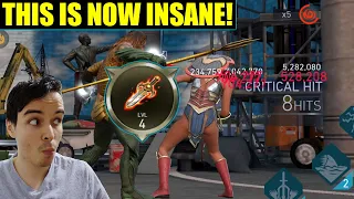 So They "Nerfed" Twin Blade To Beta Club Lv Injustice 2 Mobile