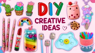 20 DIY CREATIVE IDEAS - School Supplies - Room Decor and more…