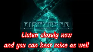 DISTURBED - STRONGER ON YOUR OWN (Lyric Video)