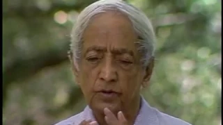 Is it lack of energy that prevents us going to the end of problems? | J. Krishnamurti