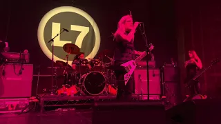 L7 "American Society" @ The Regent Theater Los Angeles CA 10-27-2022