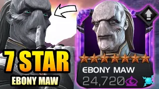 7 Star Ebony Maw Rank 2 Gameplay - A Worthy 7 Star Selector Choice - Marvel Contest of Champions