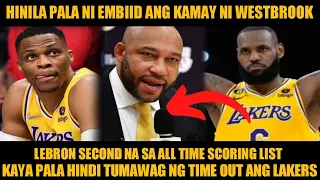 ITO PALA ANG TUNAY NA DAHILAN BAT SI WESTBROOK ANG TUMIRA NG LAST SHOT/PLANADO NA PALA ITO NG LAKERS