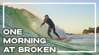 Sunrise Surf At Broken Head, Byron Bay ☀️ (Shot On Sony A7IV 4K 60FPS) | Stoked For Travel