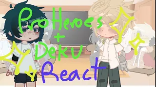 《Pro Heroes(+Deku) react to Bakugo Katsuki 》 Angst | slight bkdk | ¡Manga spoilers!