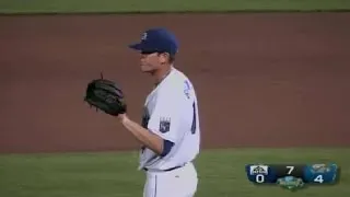 Brooks gets his seventh 'K' for the Storm Chasers