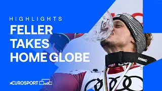 🏆 Timon Haugan takes first World Cup win as Manuel Feller seals slalom crystal globe | Highlights