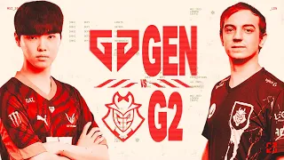[GR] GEN vs G2 | MSI 2023 Bracket Stage (Bo5)