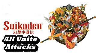 Suikoden - All Unite Attacks