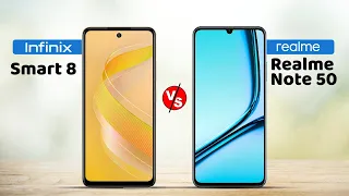 Infinix Smart 8 vs Realme Note 50 Specification Comparison