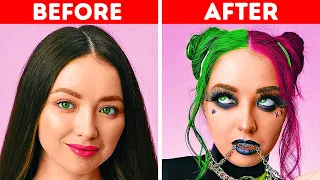 Crazy Makeup Transformations || Beauty And Makeup Hacks