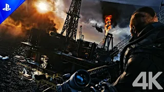 The Only Easy Day Was Yesterday | Oil Rig Raid | Modern Warfare 2 Remastered [4K UHD 60FPS]