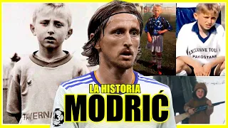 ESCAPÓ DE LA GUERRA Y VIÓ A SU ABUELO MORIR | 🇭🇷Luka Modric La Trágica Historia