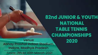 SWASTIKA G (MHR) vs SUHANA S (HRN) JGS FINAL UTT 82nd JR & YOUTH NATIONAL T T CHAMPIONSHIPS -2020