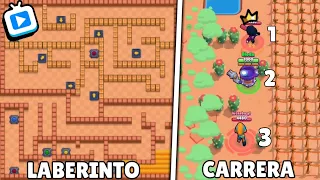 LOS MEJORES MINIJUEGOS EN BRAWL STARS CON SUBS #2 | CREADOR DE MAPAS 🛠️🤯