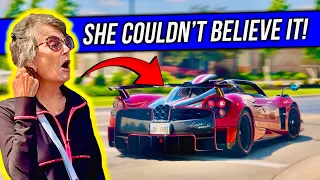 She Was Baffled by this Hypercar!?