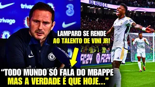 🚨 EITA! Olha o que o FRANK LAMPARD falou do VINI JR HOJE!