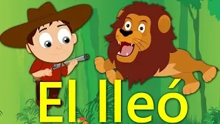 El lleó no em fa por pam i pipa | Cançons Infantils | Lion Catalan Rhyme