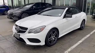 2017 Mercedes-Benz E400 Cabriolet Walkaround