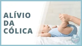 MASSAGENS E MOVIMENTOS PARA CÓLICA DE BEBÊ