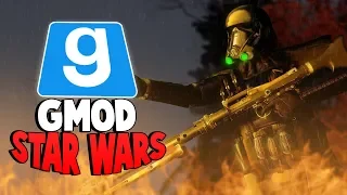 EXPLORING THE NEW DEATHSTAR - Gmod Star Wars RP - (DEATH TROOPER RAGES AND LEAVES)