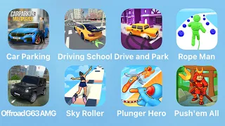Car Parking, Driving School, Drive and Park and More Games iPad Gameplay