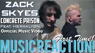 WHAT A BANGER‼️Zack Skyes - Concrete Prison Ft. Heraklyøn Official MV(First Time!) | Music Reaction🔥