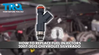 How to Replace Fuel Injector 2007-2013 Chevrolet Silverado 1500