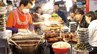 World-Popular Korean Traditional Market Street Food Master BEST10 Collection
