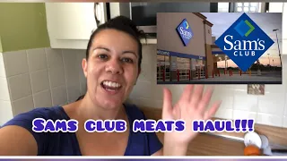 Sam’s Club Meat Haul